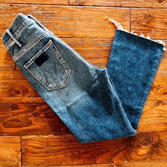 Mother Jeans, The Hustler Ankle Frayed, Color Healing Jar, size 28, NWT - Picture 3 of 8